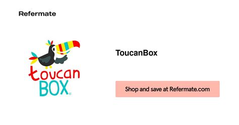 Toucanbox promo code  20% 